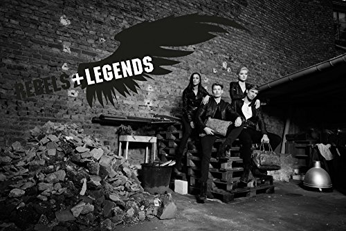 Leder Umh  ngetasche Herren Damen Messenger Bag Leder DIN A4 Ledertasche schwarz braun cognac grau blau 36 x 30 x 8 cm von REBELS   LEGENDS