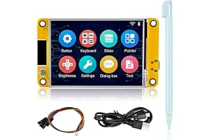 Vegena 2,8 tums utvecklingskort, ESP32-skärm, TFT-pekskärmsmätare kompatibel 240 x 320 WiFi + Bluetooth-modul utvecklingskort