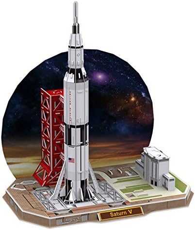 Saturn V Rocket 3D Puzzle by Dzine