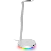 Razer Base Station V2 Chroma - USB hub'lı ve RGB aydınlatmalı kulaklık standı (7.1 surround sesli USB hub, entegre kulaklık t