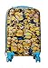 Tramp & Badger 100% polycarbonate, 360° Rotating Wheels, Minions Cartoon Printed Pattern Non-Breakable & Extra Light Weight Kids Trolley Bag- Multi-Colour (Size-17" Cabin Size)-( with 1 year warranty ) RS.3450.00