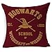 Produktbild Harry Potter Hogwarts School "Witchcraft Wizardry" Zauberer Kopfkissenbezug Kissen Hülle