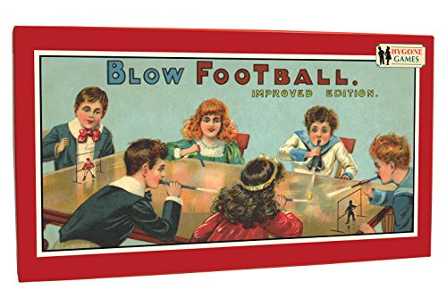 Cheatwell Games Bygone Days Blow Football Game. Remember playing this back in the day?