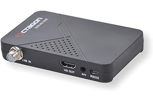 Octagon SX8 Mini CA HD Full HD digitaler Multistream Satelliten-Receiver (HDTV, DVB-S2, HDMI, 2X USB 2.0, 1080p, YouTube, IPTV, IR Extender) [vorprogrammiert für Astra & Türksat] schwarz