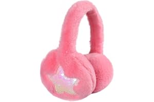 LICHENGTAI Damen Ohrenschützer Kinder Plüsch Earmuffs Winter Faltbare Ohrenwärmer Unisex Flauschig Ohrenschützer Kopfbedeckungen Winddicht Winterzubehör Geschenk für Mädchen Jungen Frauen