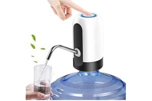 OISE ART STORE Trade Shop - Dispenser Erogatore d'Acqua Rubinetto Elettrico per Boccioni Ricaricabile USB