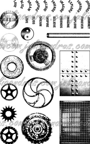 Eco Green Crafts Recycled Rubber Stamps, Steampunk Accessories 02 steampunk buy now online Eco Green Crafts Recycled Rubber Stamps, Steampunk Accessories 02 steampunk buy now online