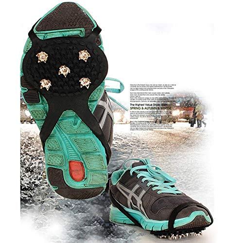 Geoponics 1 accoppiamento 5 Tooth Ramponi Pre Slippery bambini Overshoes Hoist TypeSkatingShoes copertina