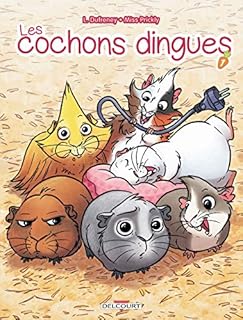 jaquette livre Les Cochons dingues T1