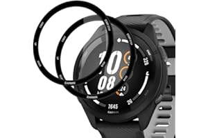 DEVGOED [2 Stück] für Schutzfolie Garmin Forerunner 265 Weich TPU Glasschutzfolie, Zero Bubble Displayschutz Garmin Forerunner 265 Folie, HD-Klar Ultrabeständig Displayfolie Garmin Forerunner 265 Panzerfolie