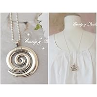 KugelKette Spirale Schnecke Spindel SpiralenKette Wirbel Tribal