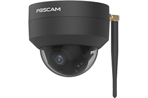Foscam D4Z WLAN Überwachungskamera Schwarz 4MP (2304x1536), Dual-Band WLAN, PTZ, Smarte Erkennung