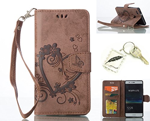 Slim Bumper Case PU Case for Huawei P9 Lite Soft Protective Flexible Soft Lightweight Shock Resistant. Slim Silicone Cover Case Cover – Photo Frame Keychain # AC Plug 3