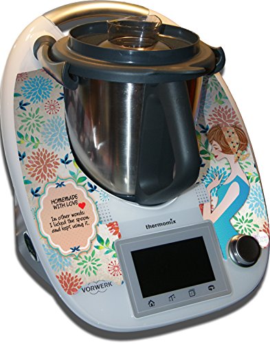 Thermomix Aufkleber Sticker Stickerdream „Kitchen Artist“ Anpassbar durch verschiedene Sprüche Made in Germany (TM5) - 2