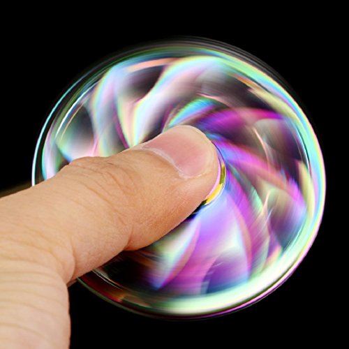 Hand Spinner Fidget Spielzeug Hand Spinner Finger Metall Pure Stahl Spielzeug EDC Focus Fidget Spinner Metall Stress Reducer Kinder Spielzeug Geschenk (A) - 2