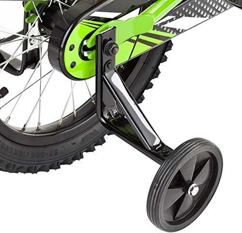 Kinderfahrrad Kawasaki Kids Bike Moto 16 Zoll mit Rücktrittbremse Farbe: Grün oder Blau - 7