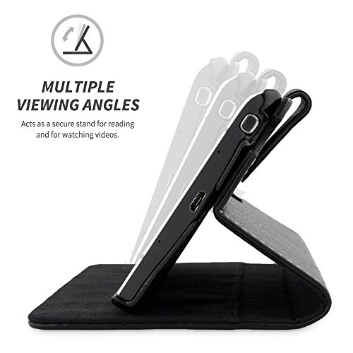 Snugg Funda Galaxy Note Edge  Carcasa Plegable para Samsung Galaxy Note Edge  Ranuras para Tarjetas  Cubierta de Cuero con Billetera  Dise  o Ejecutivo  Garant  a de por Vida  -Cuero  Legacy Range