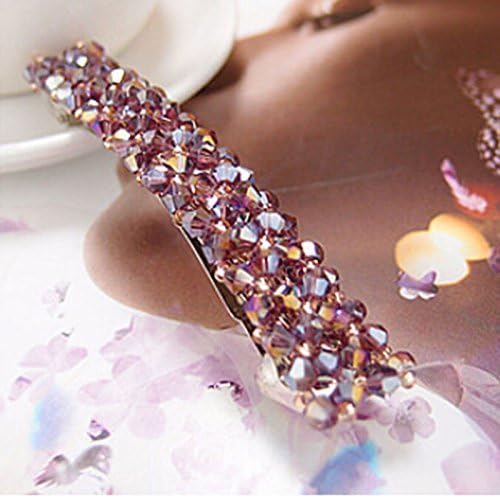 Velishy(TM) Woman's Headwear Faux Crystal Style Hair Clips