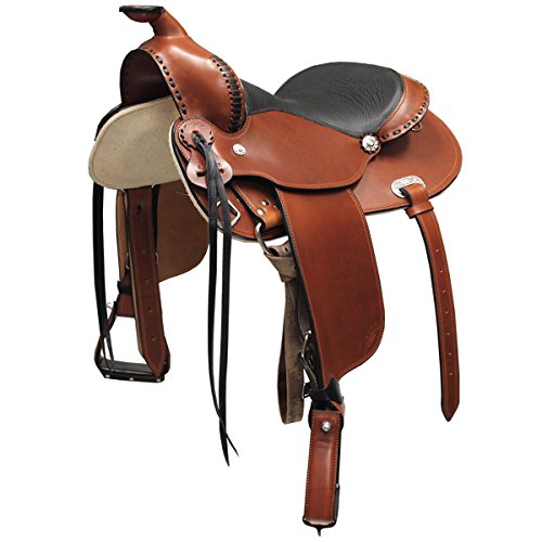 Argys-Art-Western-Saddle-Severe-155-Western-Saddle-Cognac