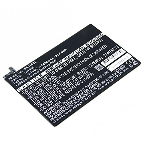subtel® Premium Akku für iPad mini 2 / iPad mini 3 (A1599 / A1600 / A1489 / A1490) (6400mAh) A1512 Ersatzakku Batterie Tabletakku