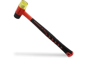 HOUSERAN Młotek gumowy, młotek gumowy, młoty dwustronne, mały młotek gumowy, młotek gumowy do podłóg winylowych, płytek, rzemiosła, produkcji biżuterii