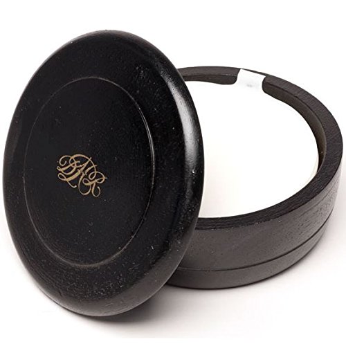 DR Harris & Co Limited Edition Black Wooden Shaving Bowl with Arlington Shaving Soap