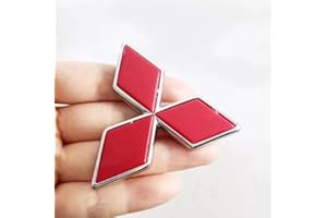 CIADAZ Coche Emblema para Mitsubishi Montero Sport, Insignia Logotipo Capó Delantero O Puerta del Maletero Pegatinas Logo Accesorios para Carrocería,S