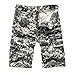 Produktbild TWISFER Herren Shorts Kurze Hose Herren Cargo Shorts Bermuda Short Herren Sweatshort Sportshorts Freizeit Laufen Lässige Camouflage