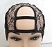 With attached Combs. Wide Gap Middle U Part Wig Making Cap. 3.5'' X 3.5''. Ideal for adding closure. With Adjustable Sturdy Straps. Medium Size