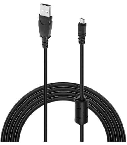 Vhbw 2x Cavo Dati USB Da USB Standard Tipo A Alla Fotocamera Compatibile Con