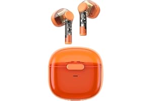 Truefree T3 bezprzewodowe słuchawki douszne, półotwarte słuchawki Bluetooth 5.3 z inteligentną redukcją szumów AI do rozmów, 28 godzin odtwarzania, ulepszona muzyka ze sterownikiem 13 mm, tryb gry 40