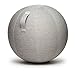 Produktbild VLUV STOV Stoff-Sitzball - Ø 65 cm / Ø 75 cm in Farbe Concrete + Designer Flaschenöffner (siehe Bild). Hochwertige Sitzbälle / Gymnastikbälle für Zuhause und Büro.