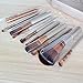 LA HAUTE Cosmetic Makeup Brushes 12-Piece Professional Bamboo Handle Makeup Brush Set Kabuki Powder Foundation Blusher Brush with Box(Free Shipping & Fast Delivered)
