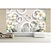Produktbild Xbwy Kundenspezifische 3D-Blumentapete, Warme Elegante Blumenwandbilder Für Das Wohnzimmer Schlafzimmer Tv-Hintergrundwand Wasserdicht -120X100Cm