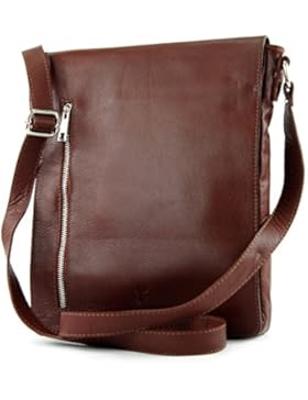 ital. Ledertasche Messengertasche Damentasche Herrentasche Umhängetasche Nappaleder T117