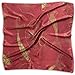 Produktbild xiadayu Square Scarf Koi Chinese Carp Red Lily Muffler Unisex Neck Head Tie For Adults