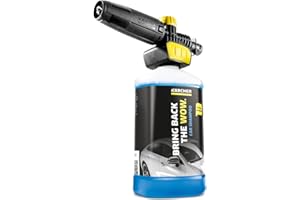 Kärcher Accessorio Per Idropulitrice - Schiumogeno Connect `n Clean Car Shampoo Edition (+1 lt Car Shampoo) per idropulitrici max 160 bar