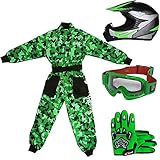 【Guantes Motocrosss Niños】Cierre seguro de la muñeca con velcro