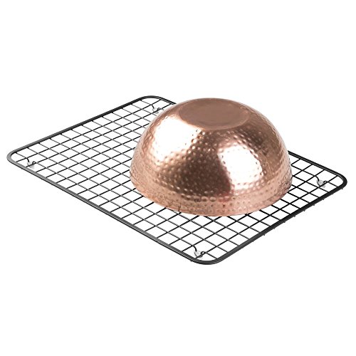 InterDesign 72907EU Gia Spülbeckeneinlage Groß, mattschwarz - 3