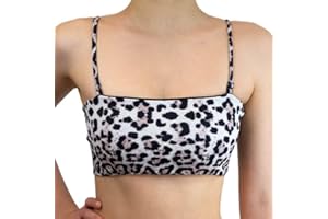 MYLILY Bikini Top Bandeau | Bandeau Reggiseni a Fascia Ladies | Spalline Removibili e Senza Spalline | Bikini Top Nero