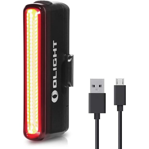 Eclairage Velo Feu Arrière Vélo Lezyne Strip Drive Pro - LED Rouge Rechargeable USB - Route Et VTT Feu Vélo Rechargeable