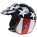 Produktbild Lidauto Motorradhelm Nostalgie Schutzhelm Motorrad Mofa Retro mit Visier Haltbarkeit