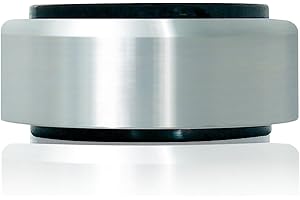 DynaVox 206381 aluminiowe podstawy do urządzeń Hi-Fi (zestaw 4 szt.), srebrne.