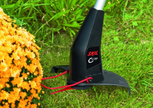 Skil Rasentrimmer + Heckenschere Gartenset Urban Series 0078 AA, Karton (Schnittkreisdurchmesser: 17 cm, Schnittlänge: 25 cm, 2x Easy Storage Schiene) - 5