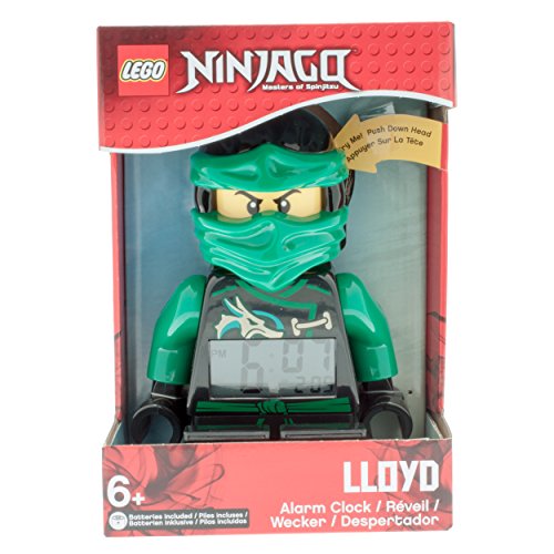 LEGO Unisex Wecker Digital Green 9009402 - 6