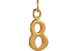 Sayers London 9ct Gold Number 0-9 Charm
