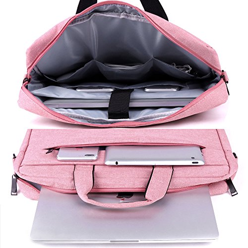 15 6-17 Zoll Laptop H  lle Umh  ngetasche iCasso Wasserfeste Multifunktions Handtasche Schulter notebooktasche Tragetasche sleeve f  r bis zu 17 zoll 