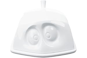 FIFTYEIGHT PRODUCTS Beurrier en porcelaine cocon de tassen - fabriqué en allemagne