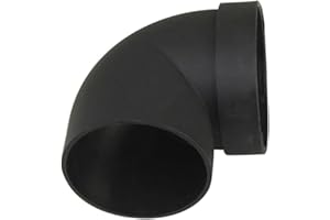 HAPPOW 75mm Rohr Winkel, Warmluftschlauch 75mm,Auto Heizung Entlüftungskanal, Bogen Rohr Winkel Heizung Führung Rohr, Standheizung Luftausgang Anschluss für effiziente Standheizungsentlüftung