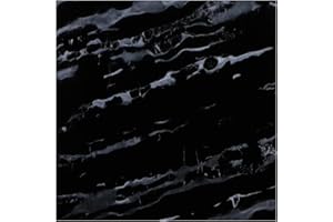 HOOZ CasaXXl Glasplatte für Kaminofen und Tischplatte in 60x60cm Marmor Optik, Schutzplatte mit 6mm ESG Sicherheitsglas, Funkenschutzplatte, Glasboden für Kamin